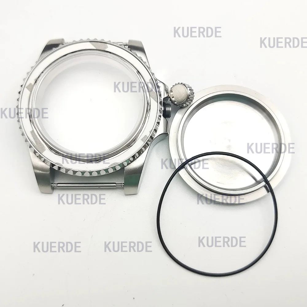 日本の革の動きに適した改造時計アクセサリー,ステンレス鋼,nh35,nh36,40mm