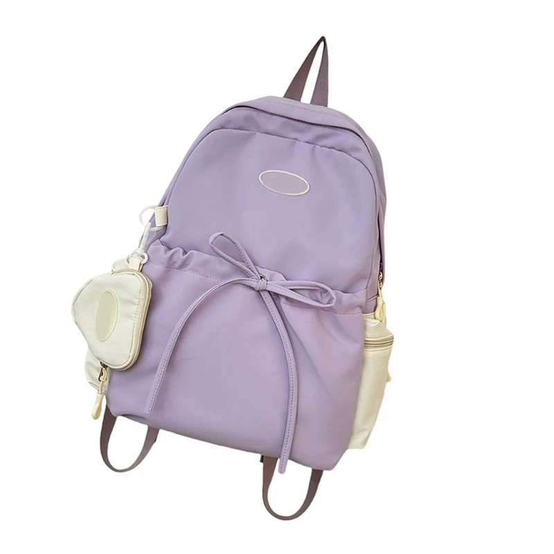 340D Casual Daypack 2025 Preppy Bag Simple College Backpacks for Travel Camping Hikin