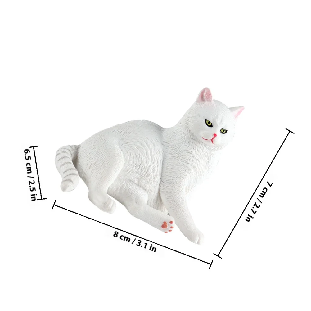 واقعية حديقة القط النحت في الهواء الطلق ساحة ديكور الإبداعية القط تمثال لحديقة الحديقة القط ديكور الهدايا