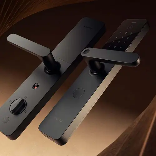 Xiaomi MiJia 스마트 도어 잠금 장치 E10 지문 잠금 장치 스마트 홈 도어 잠금 장치 WiFi NFC 디지털 전자 잠금 장치는 Mijia App과 함께 작동합니다.