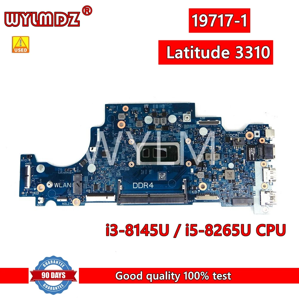 

19717-1 i3-8145U/i5-8265U CPU notebook Mainboard For DELL Latitude 3310 Laptop Motherboard Tested