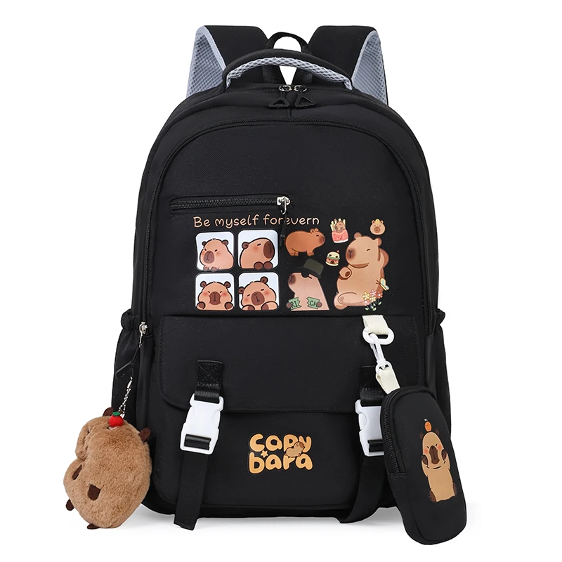 

Cute Capybara Backpack School Backpack Casual Daypack Aesthetic Backpack Gift for Kids Boys Girls
