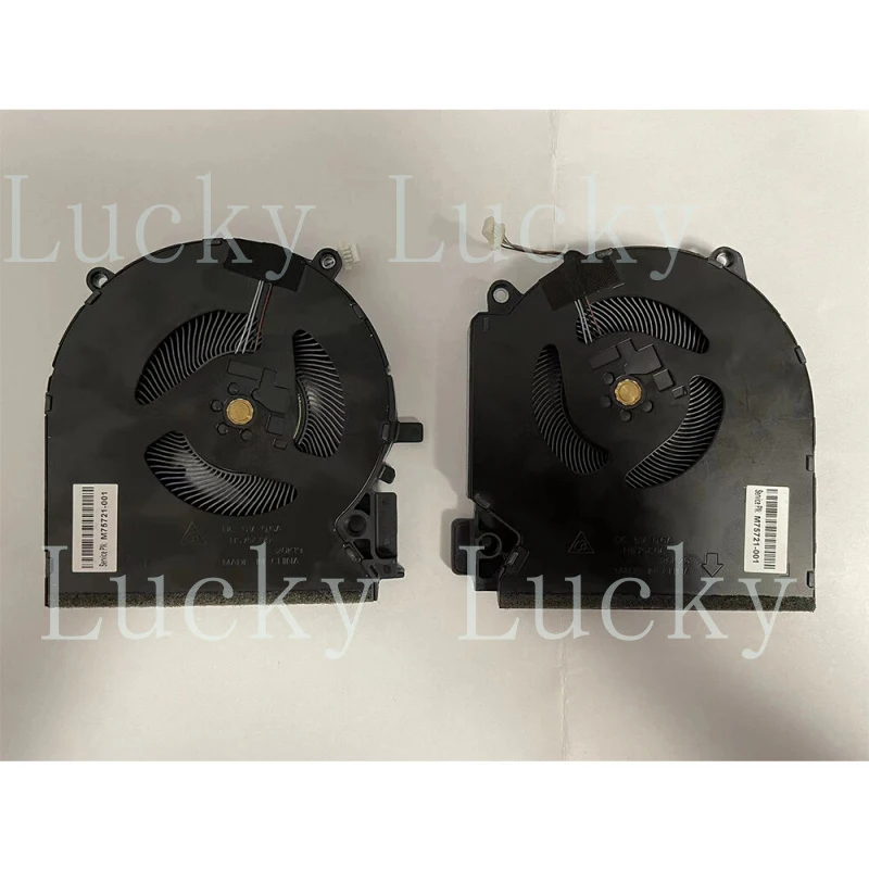 f For HP TPN-Q263 16-D Laptop Cooling Fan 60W CPU GPU Fan M75721-001 NS75C06