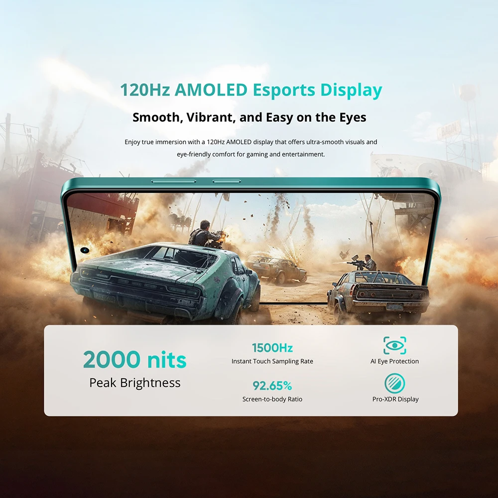 [العرض الأول في العالم] كاميرا Realme P3 5G الذكية Snapdragon 6 Gen 4 5G بشرائح 120 هرتز AMOLED Esports Display 6000mAh 50MP AI