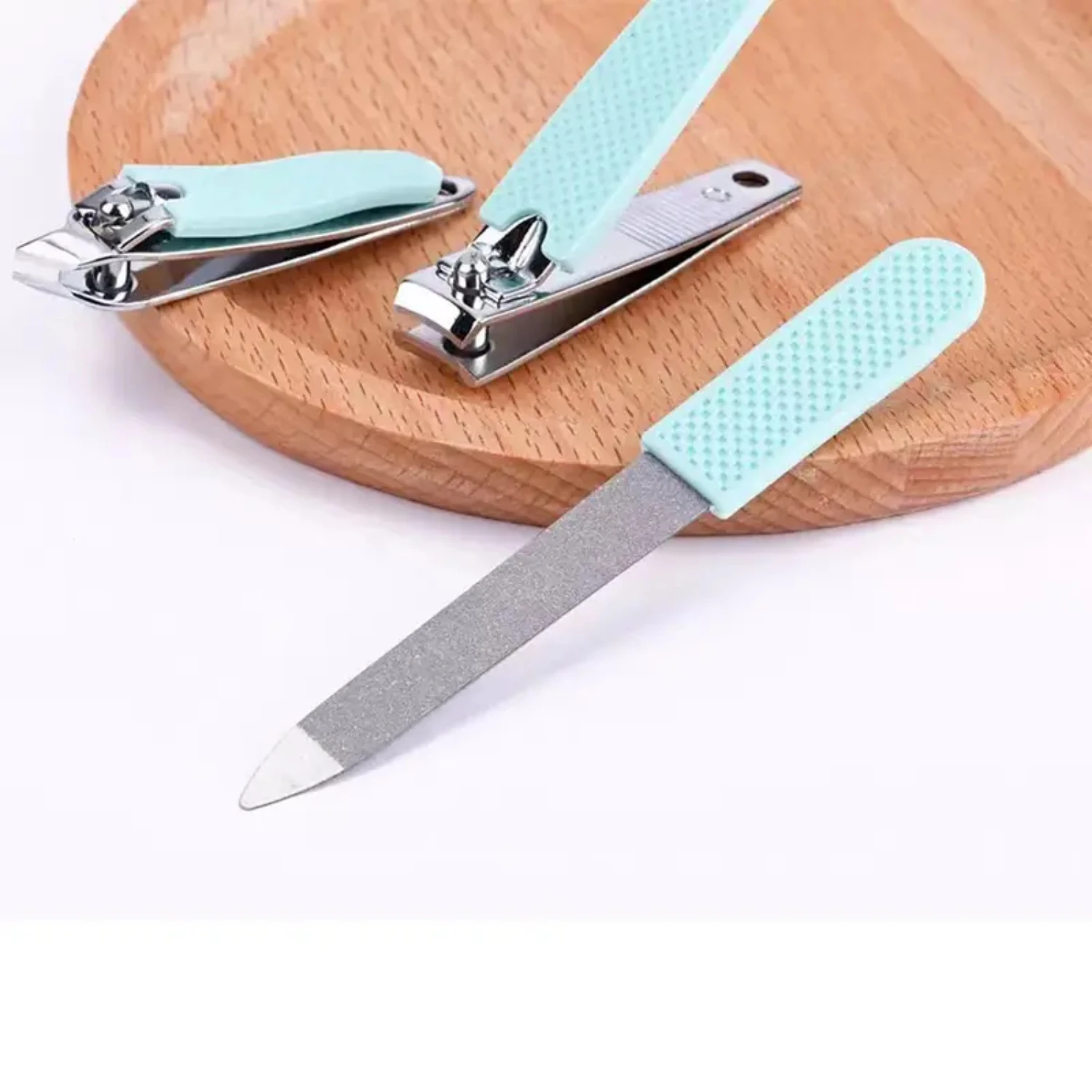 

Solid Durable Multifunctional Beauty Tools Set - 3pcs Nail Cutter & Pedicure Foot File Kit