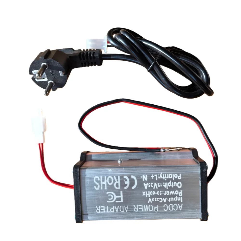 EU csatlakozójú légfűtő adapter tápkábel 230V - 12V átalakító adapter 5KW / 8KW-os többfunkciós dízel téli légfűtőhöz