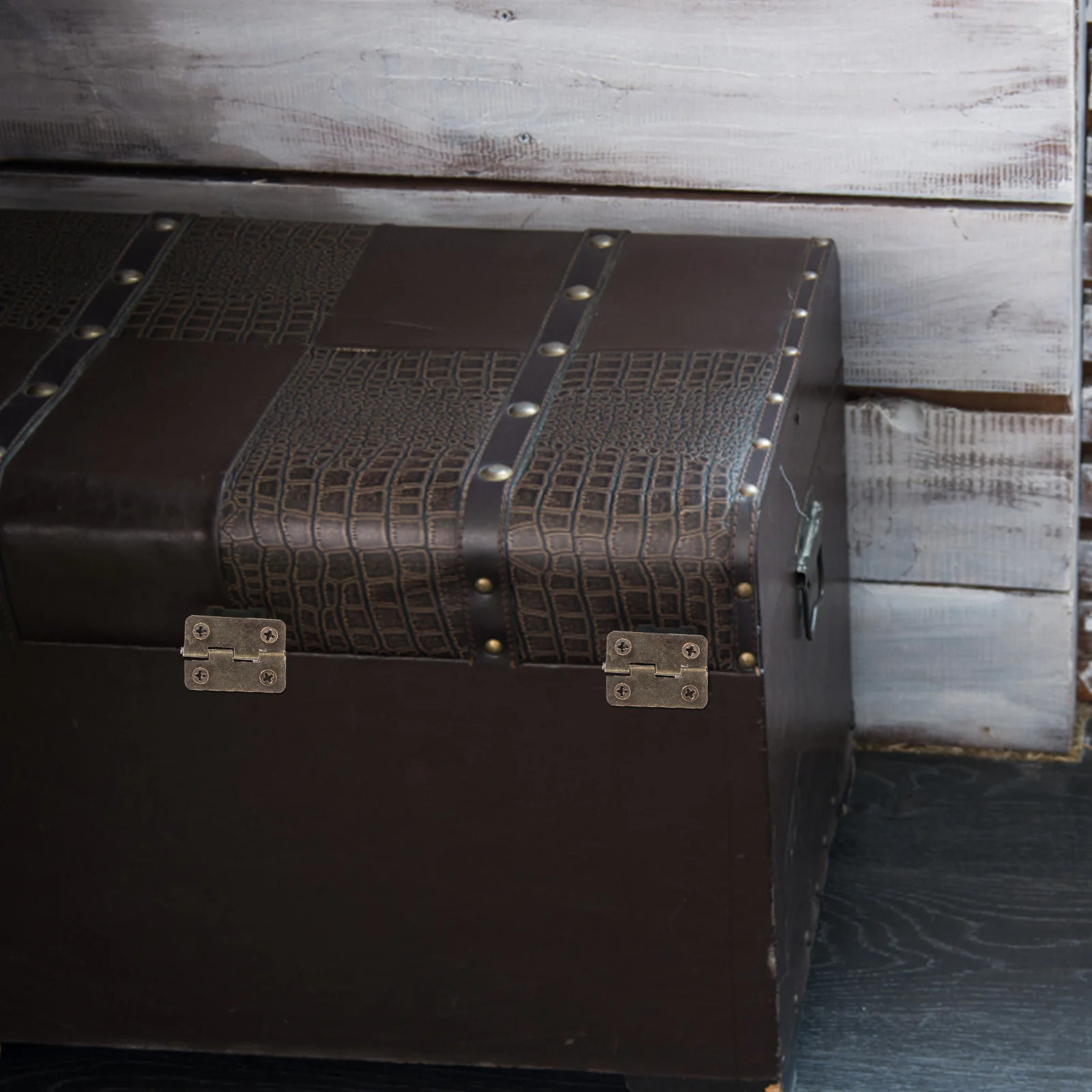 

20pcs Mini Hinge 1.2Inch Iron Cabinet Hinges For Jewelry Box Wooden Diy Crafts Small Chest Drawer Hardware Connector Folding