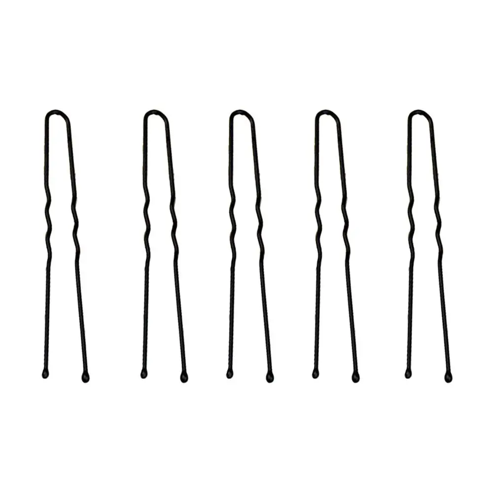 

100 Pcs Shaped Hairpins Metal Bobby Pins Short Accessories Non Slip Women Hair Tips Hairstyling Tools