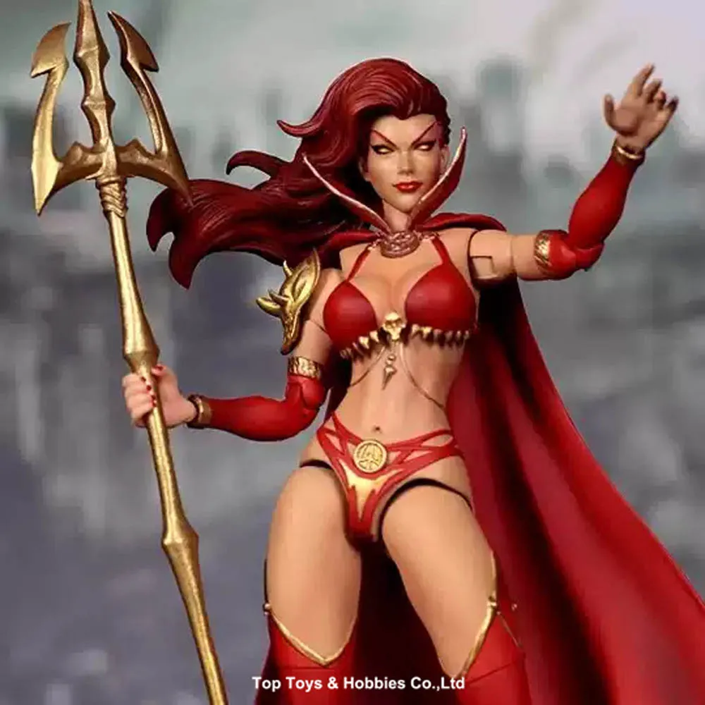 

Executive Replicas 1/12 Scale LADY SATANUS 6inch Female Anime Action Figure Body Doll Toys In Stock