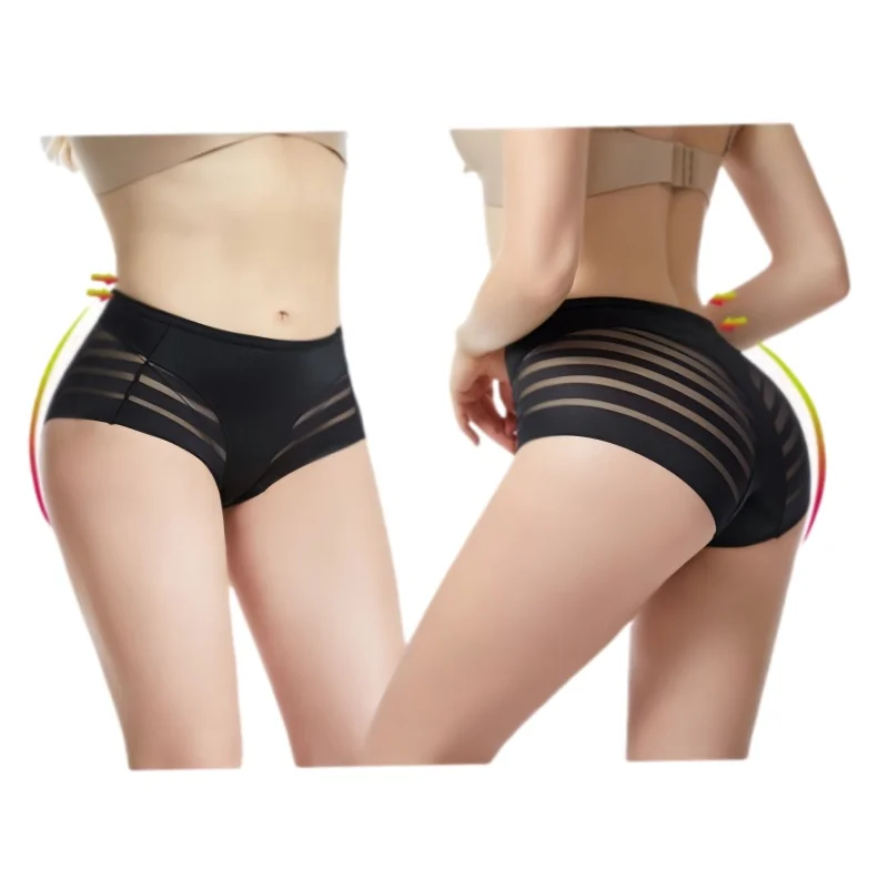 High Waist Briefs Women Seamless Panties Transparent High Elastic Panties Tummy Control Shapewear Glossy Underwear Sexy Lingerie