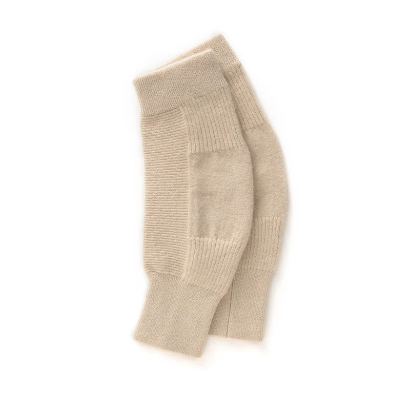 100% Cashmere Knee Pads 35cm Extended Thickened Women's Knee Warmers Men's Old Cold Leg Cold-Proof Knee Pads Cycling Windproof