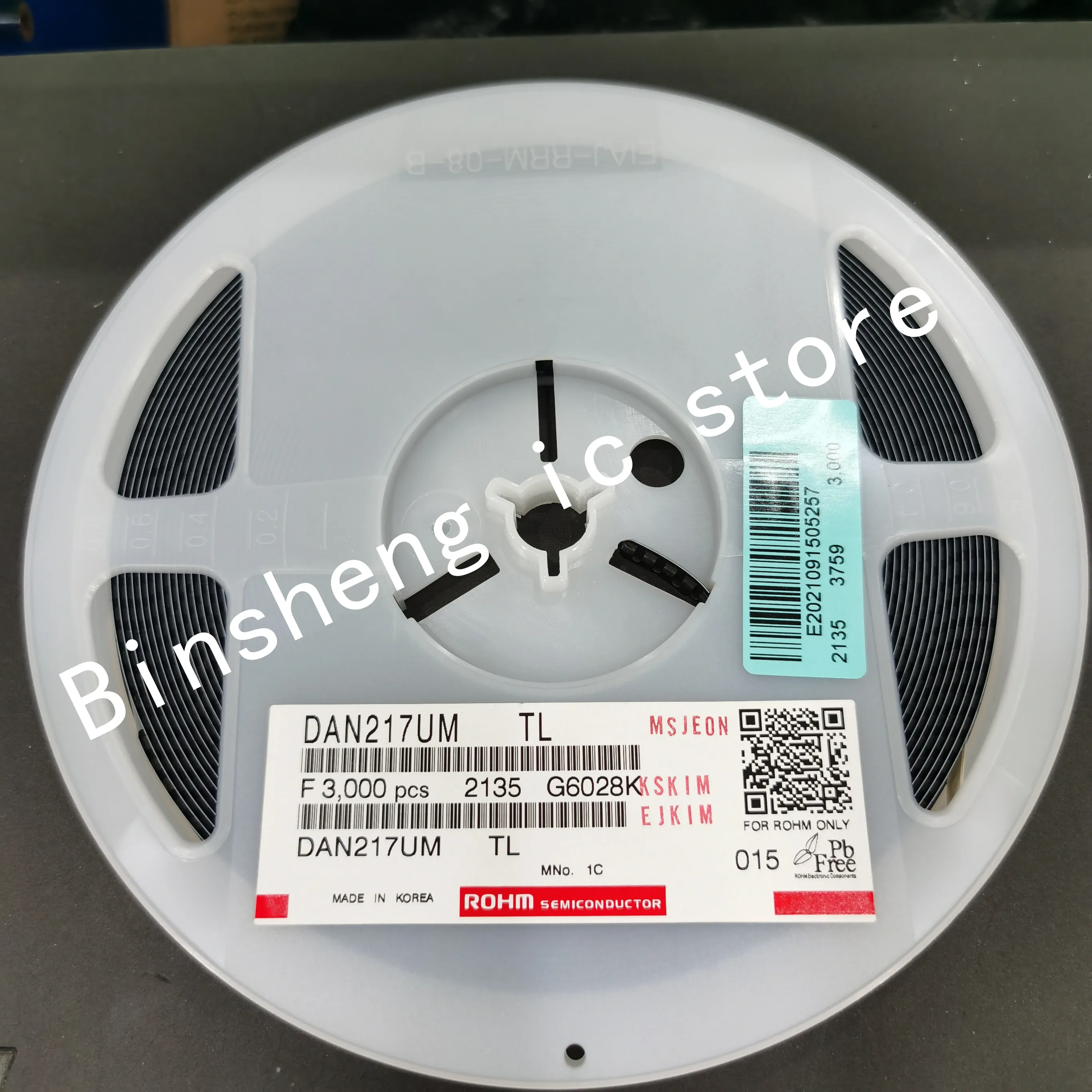 

Новый оригинальный 100 шт./лот DAN217UM DAN217UMTL SOT323 выпрямительный диод
