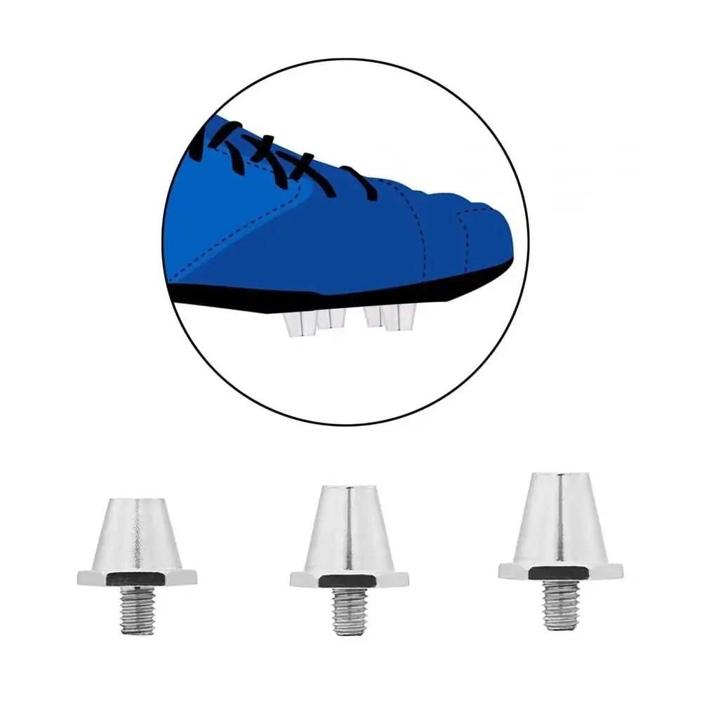 2Pcs ใหม่ 11/13 มม.รองเท้าฟุตบอล Spikes M5 ด้ายอลูมิเนียมรองเท้าฟุตบอล Studs ลื่นรองเท้าฟุตบอล Cleats สําหรับรองเท้าผ้าใบกีฬา