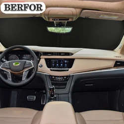 For Cadillac XT5 2017-2023 Car Styling Nano-Insulat Windshield Sunshade Front Window Sun Shade Visor Auto Interior Accessories