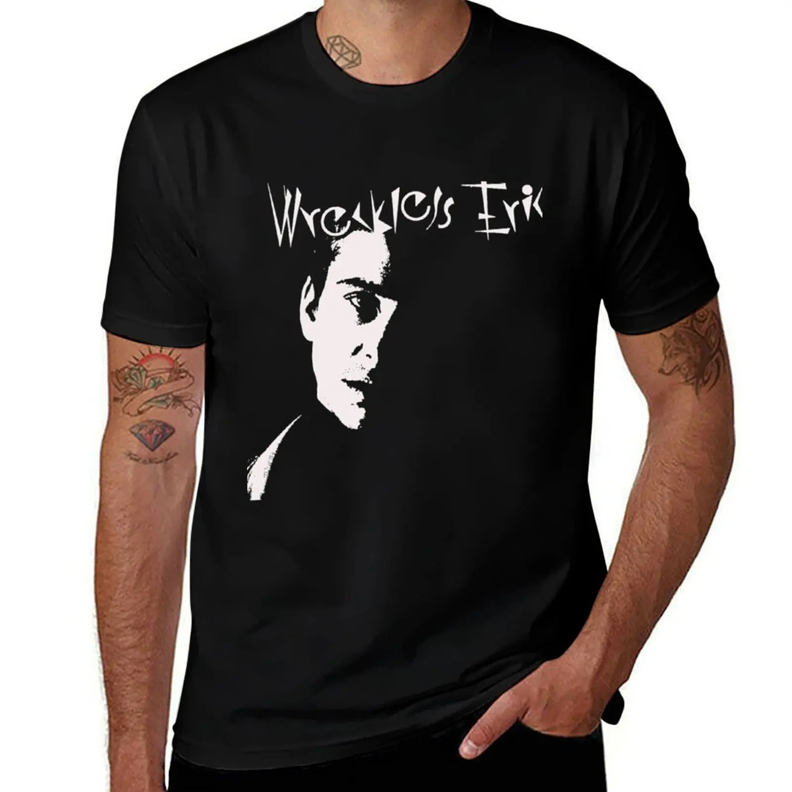 

Wreckless Eric T-Shirt t shirt for man 100 percent cotton cotton t shirt pack