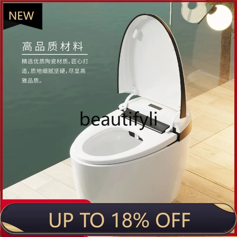 

Z189 Super swirl ceramic flushing smart toilet automatic flushing household integrated seat heating toilet