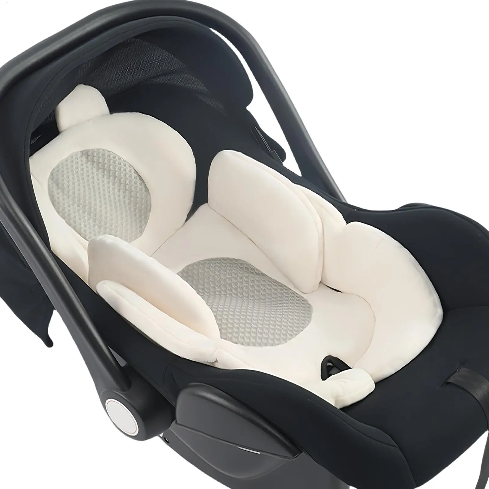 

Baby Car Seat Insert Baby Car Seat Head Support Pillow Reversible Stroller Padding Liner For Toddler Trips Shopping Airplane