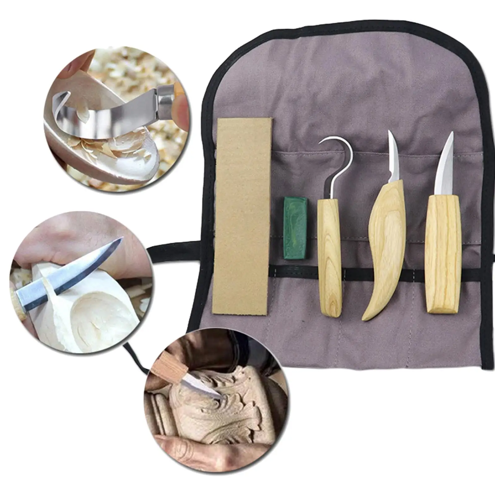 

Premium Whittling Wood Carving Kit Spoon Carving Tools for Cup Bowl Spoon Adults