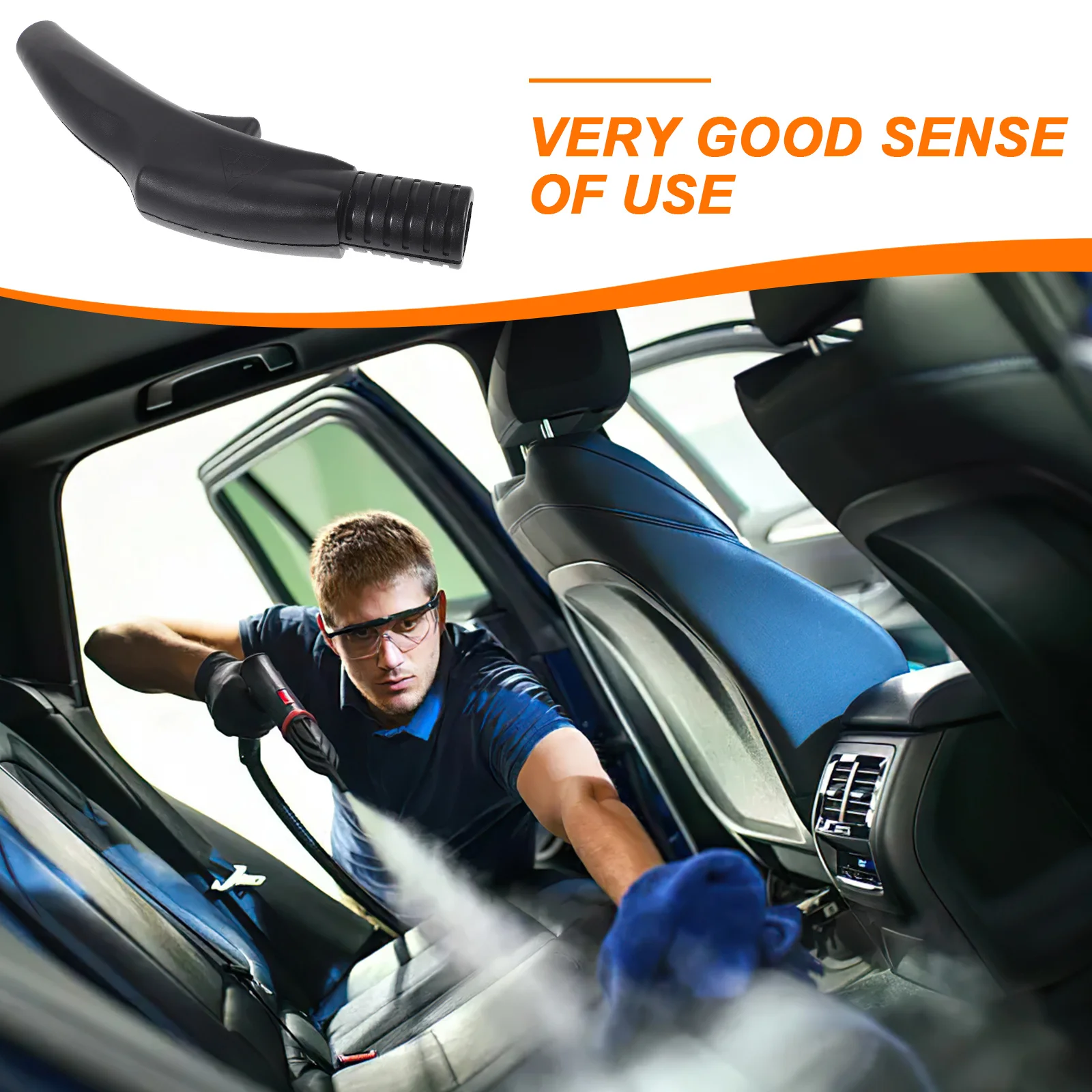 

Steamer Sprayer Handle High Pressure Steam Wand Replacement Plastic Handle For Cleaner Spray Shooter Grip Durable Water-Saving