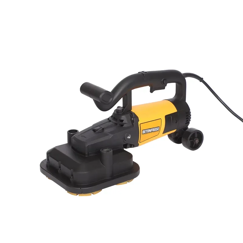 3800W Handheld Concrete Grinder with Long Shaft for Ceiling High Wall Polishing Heavy Duty Electric Surface Grinding Tool
