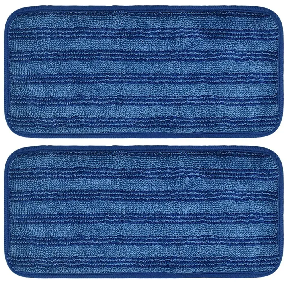 2 Pcs 29*15cm Mop Pads Reusable Pads For Swiffer Sweeper Mops 12 Inch Floor Cleaning Mop Head Pads Washable  Mop Pad