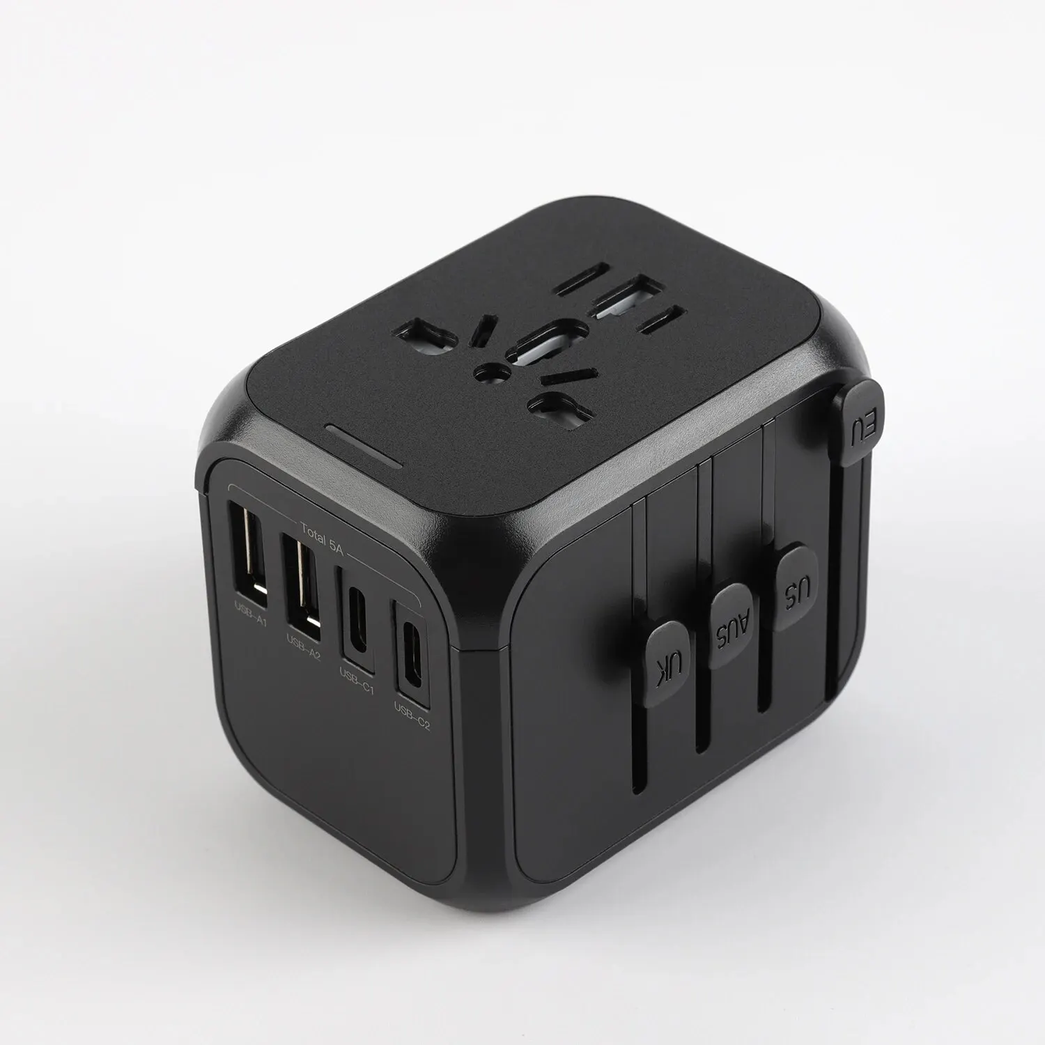 Global Adaptor Plug Socket Universal Travel Adapter Mobile Phones USB Quick Charger PD With 2USB And 2Type C