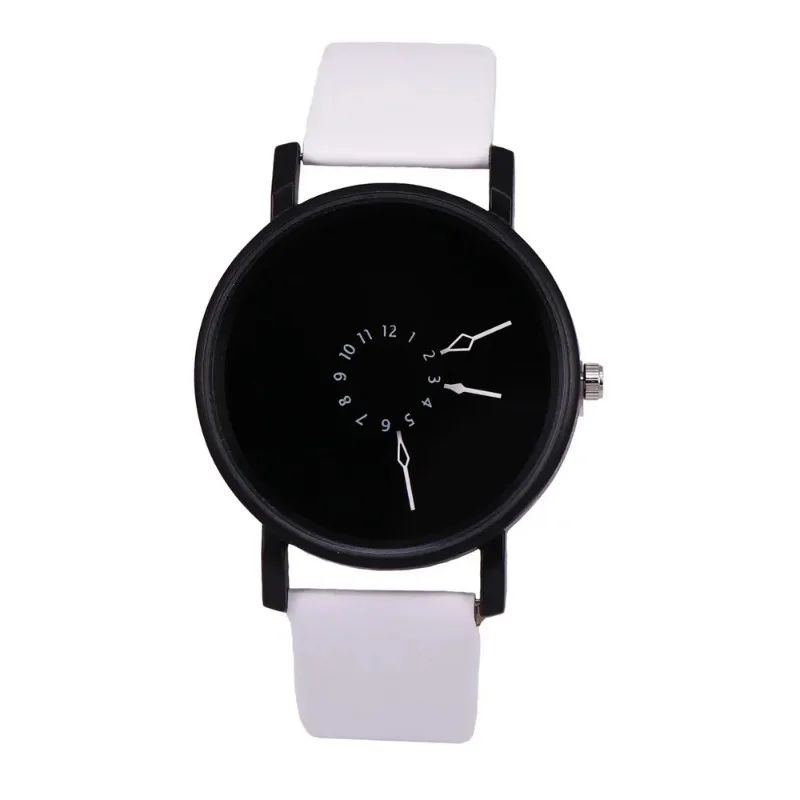 Couple Watch Simple Men Women Casual Quartz Watches Ins Fashion White & Black Watches Women\'s Clock Watch for Girls Reloj Mujer