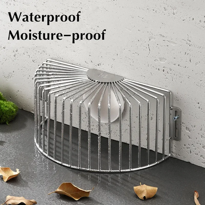 Stainless Steel Wall Side Drain Cover Drainage Grille Filter Screen Anti Mouse Leaf Blocking Rooftop Balcony Floor Drain Cover - view 4