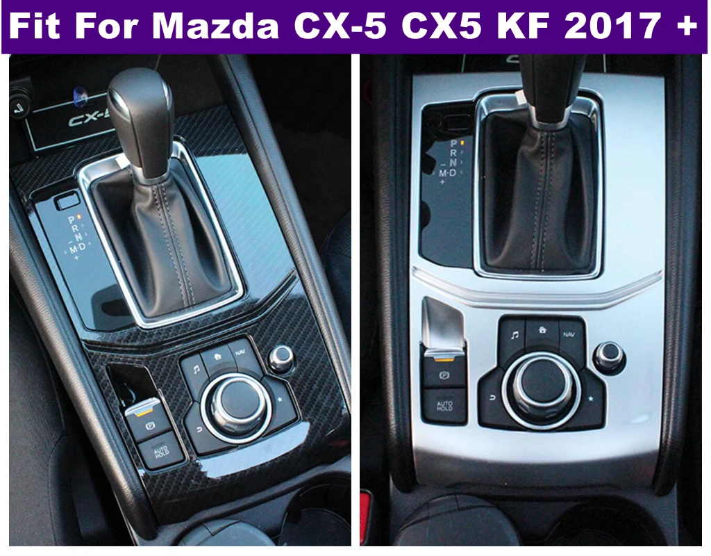 

Fit For Mazda CX-5 CX5 KF 2017 - 2023 Center Shifter Trim Cover Bezel Shift Gear Cover Panel Trim Decoration Frame Accessories