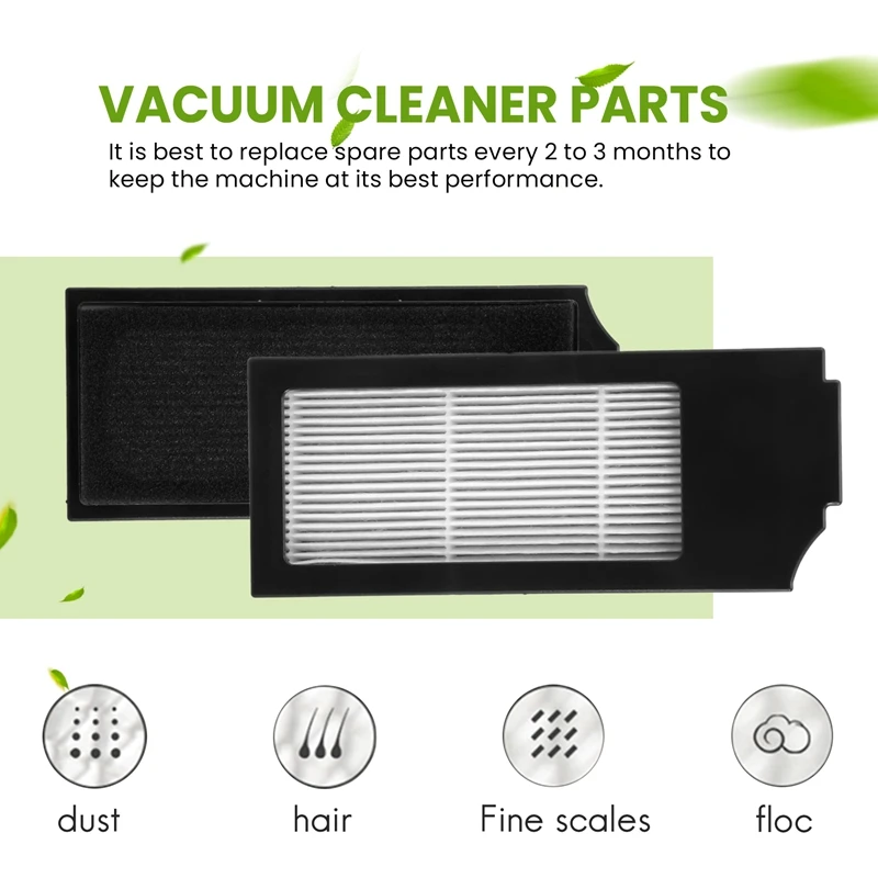 For Ecovacs Deebot X1 Omni Turbo Vacuum Cleaner Accessories Main Brush HEPA Filter Mop Cleaning Cloth Dust Bag Parts