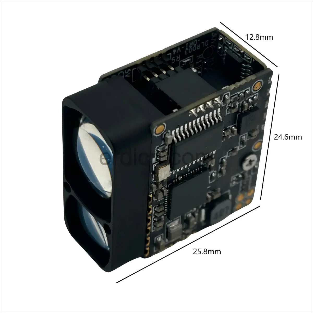 ERDI  905nm High Accuracy  Distance Sensor 2000m  Rangefinder Module for Industrial