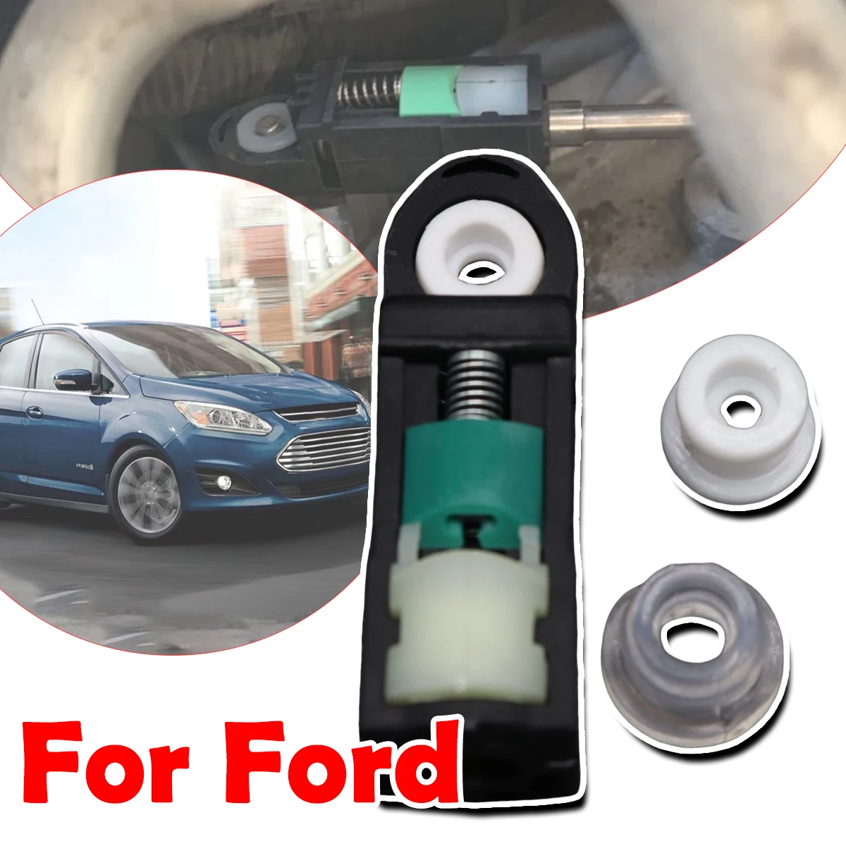 

Automatic Shifter Cable Bushing Gear End Connector Fix Sleeve Grommet Repair Kit Car Accessories For Ford C-MAX Edge Fusion Kuga