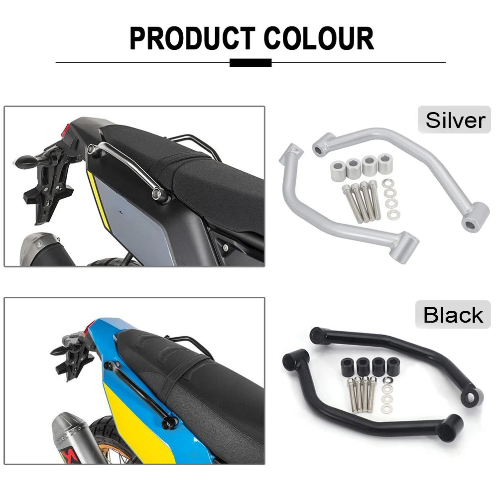 Suitable for Y*m*h* T*NERE 700 motorcycle accessories, passenger CNC seat handle rod guide rail