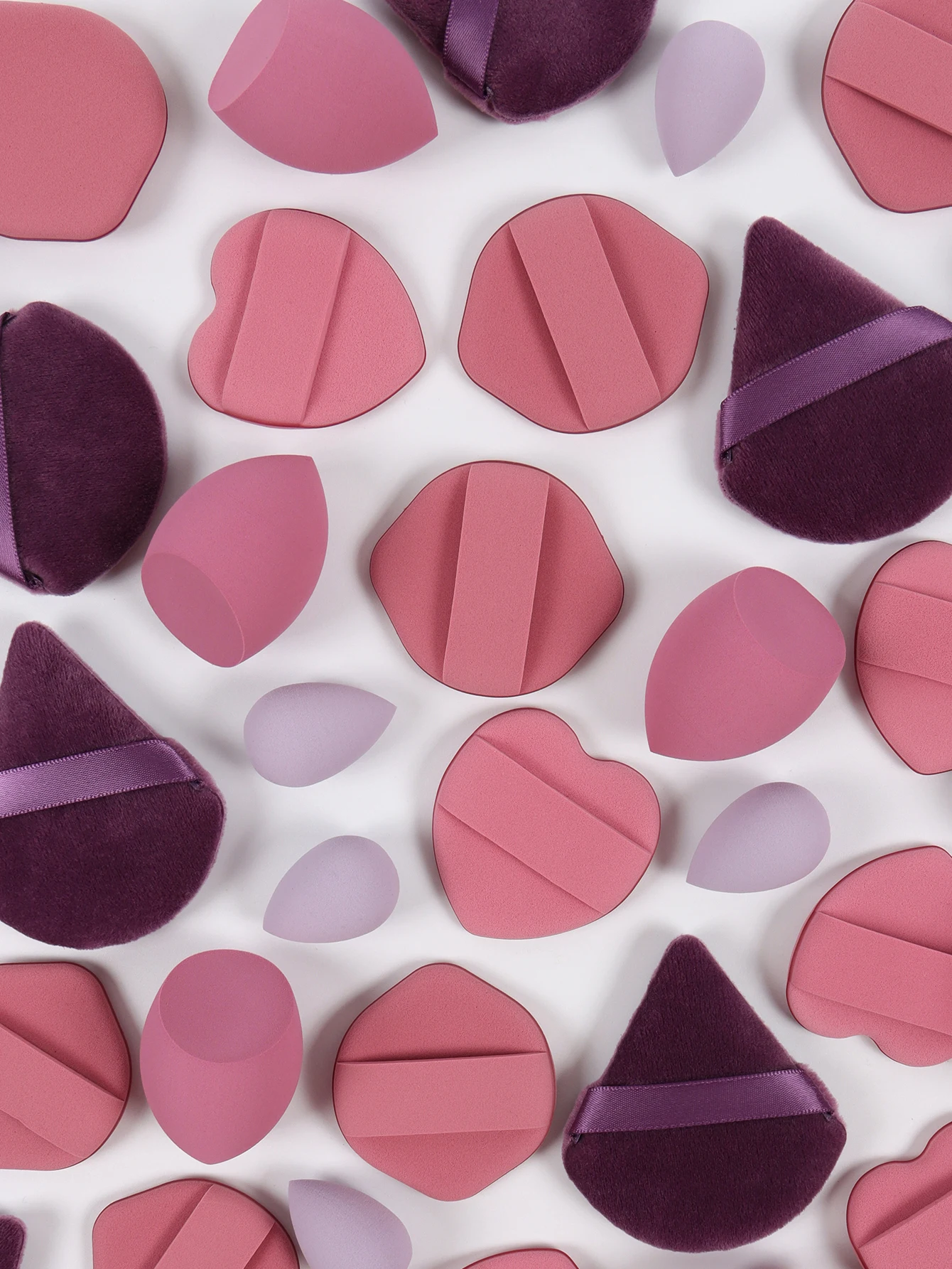 10/20/40/60 szt. Gąbka do makijażu, wielofunkcyjne narzędzie do makijażu, powiększa się pod wpływem wody, odpowiednia dla wszystkich rodzajów skóry