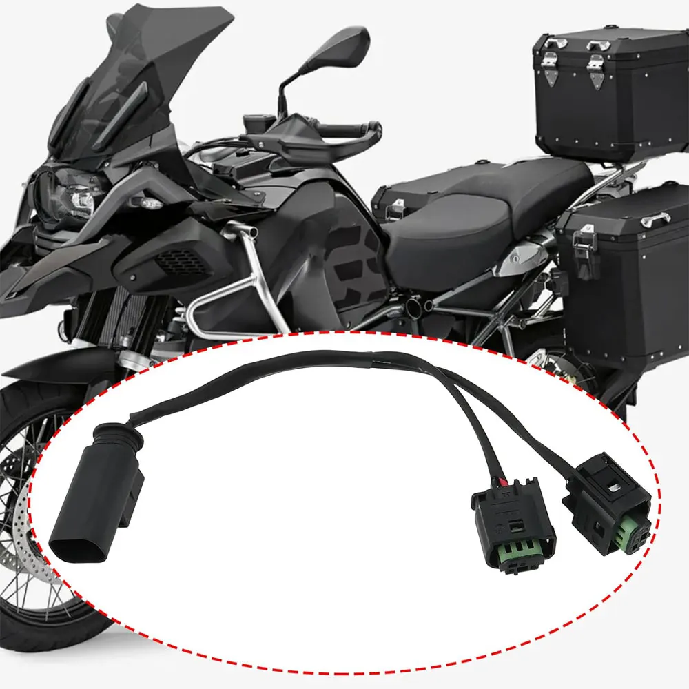 Motorcycle Quick Cable Set Shunt Circuit Socket Extension Adapter For BMW R1250 1200 GS R18 nineT F 750 800 GS F 900 R XR