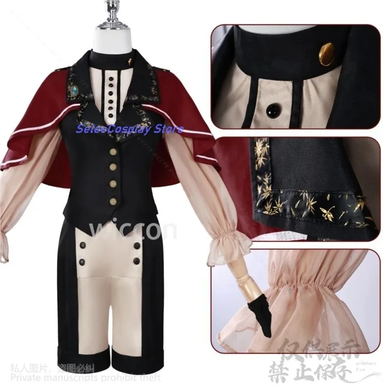 DY2025 أنيمي بانج حلم تأثيري Umiri Yahata Ave Mujica القوطية نمط كيب السراويل موحدة زي هالوين حفلة عيد الميلاد Customi #3