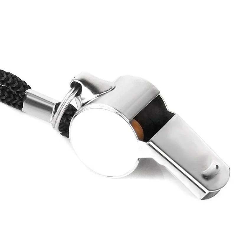 Stainless Steel Whistle Party Referee Sports School Football Rugby Dog Training A Trial-mouthed Whistle Whistle Referee