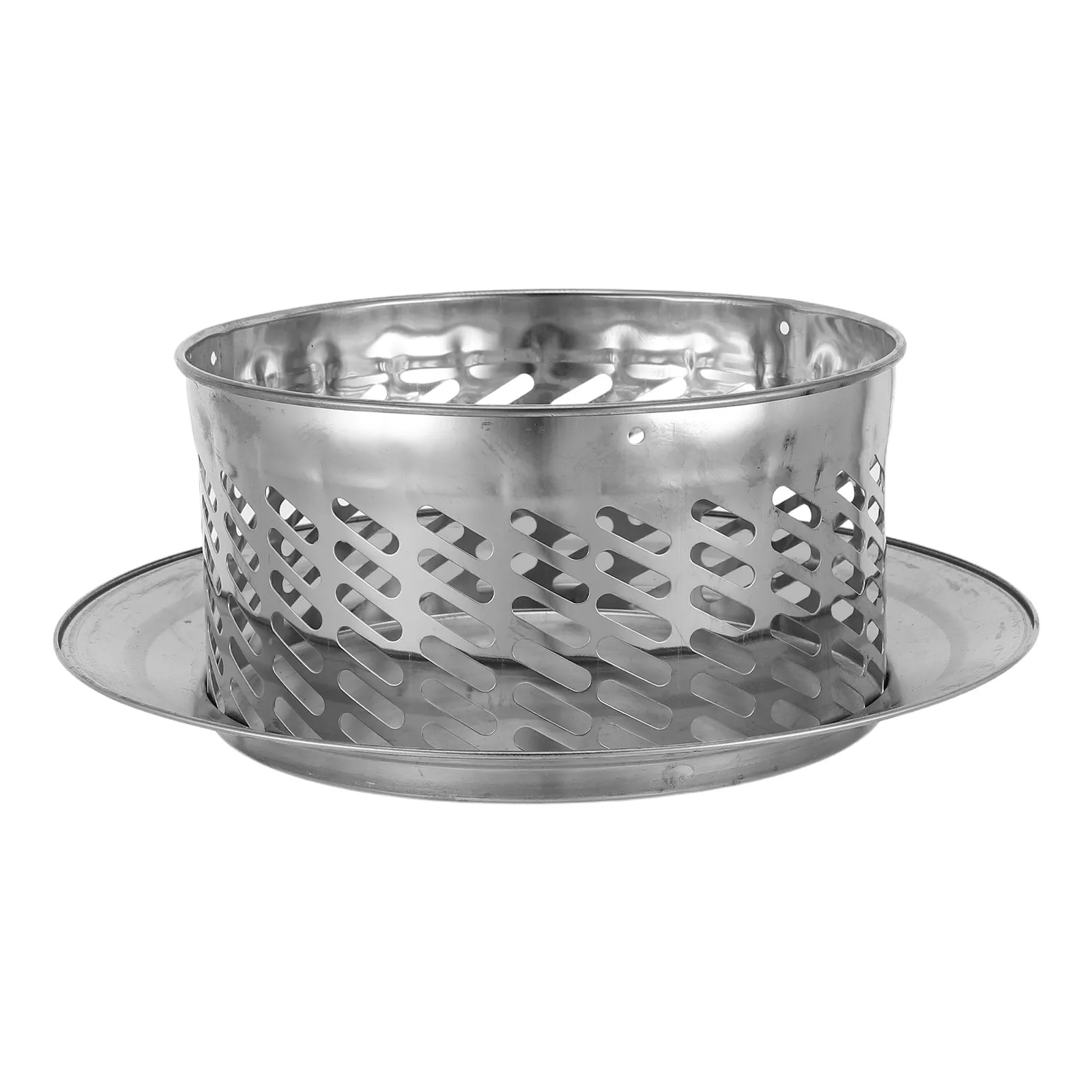 8 Inch Round Stainless Steel Chimney Cap Cone Top Roof Vent Pipe Cover Chimney Flue Exhaust Rainproof Fireplace Vent Cover