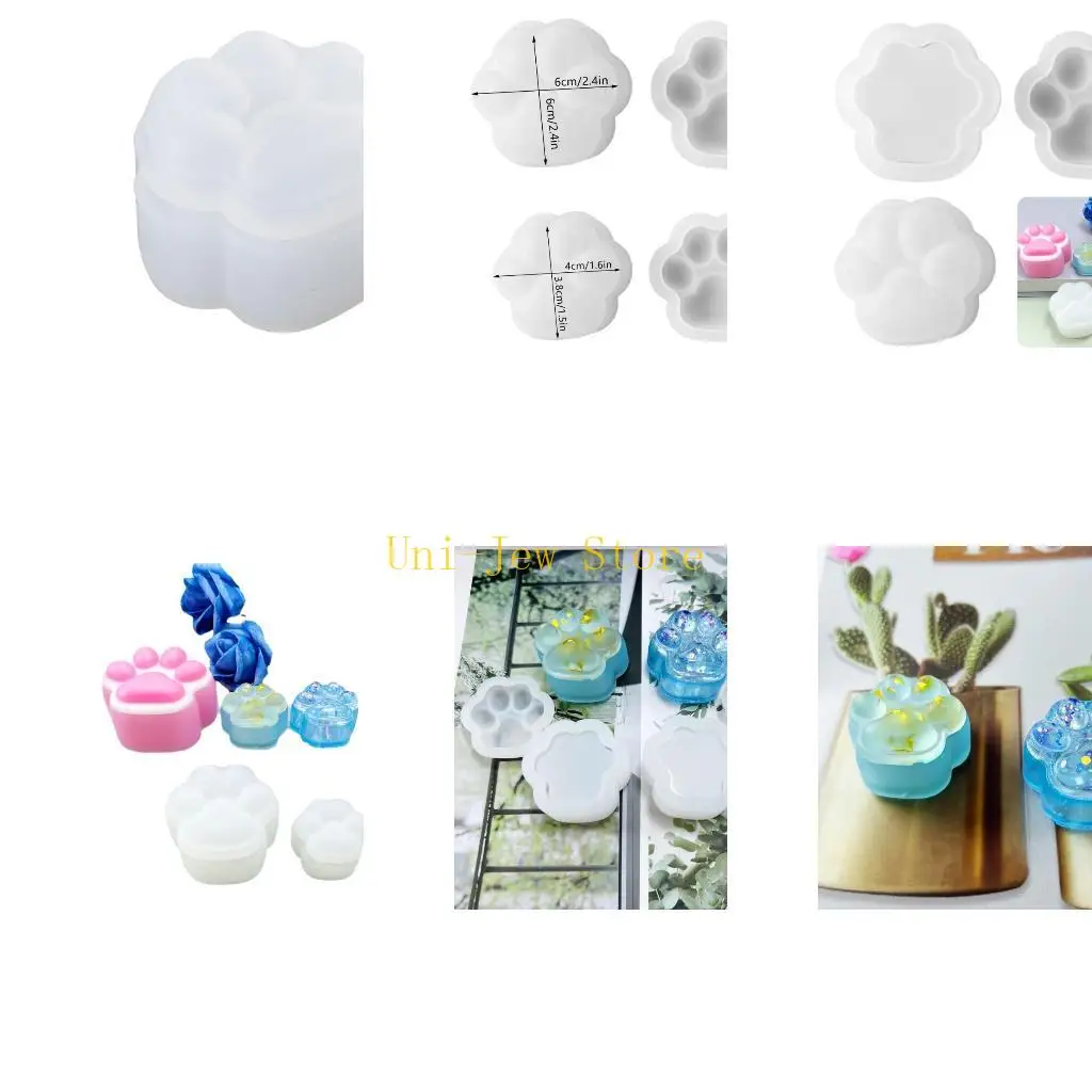 

40GB Silicone Mold for Jewelry Making Jewelry Box Resin Molds Handmade Crafts Decor