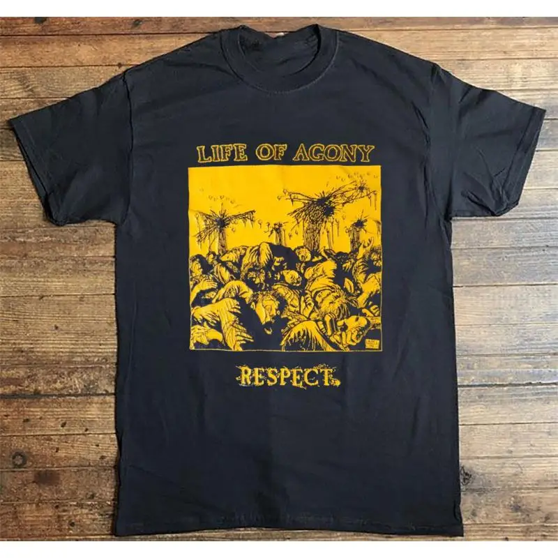 

Life of Agony Respect Music For Fan Black All Size T Shirt