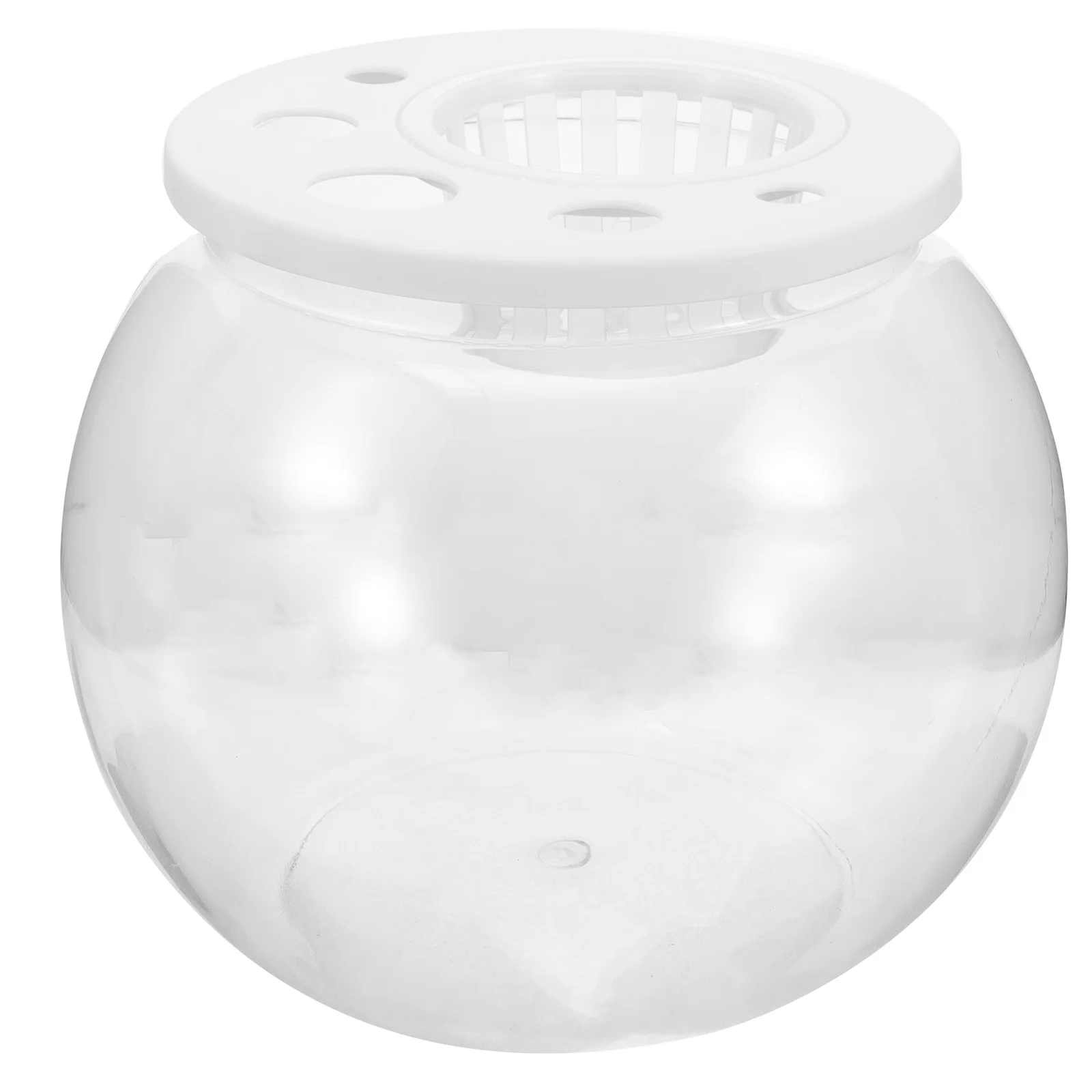 

Transparent Plastic Fish Tank Desktop Anti-Falling Small Goldfish Bowl Aquarium Fish Breeding Box Plastic Aquarium