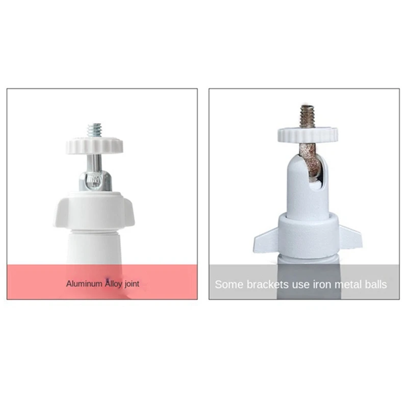 Suporte de parede ajustável, Security Camera Bracket, Indoor e Outdoor