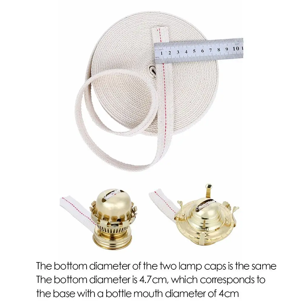 Regulator Lamp holder Oil Lamp-Wick Holder Glass Oil Lamp Core Accessories 38 Hole  Lamp Head Retro  Lamp Cap