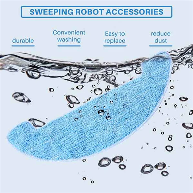 

Accessory For Ilife A4 A4S A40 Robotic Vacuum Cleaner For Ecovacs CEN550 Main Brush Mop Cloth Side Brush