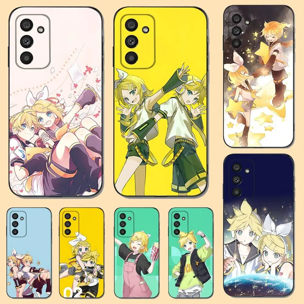

Rin K-KagamineS Len Phone Case For Samsung S 25,24,23,22,30,21,10,9,Ultra,Plus,Lite,FE,4,5 G Soft Black Case