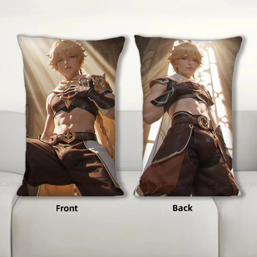 R18 + Dakimakura أنيمي الأثير بوي وسادة غطاء وسادة أريكة مزدوجة الجانب طباعة رمي كيس وسادة 40X60cm