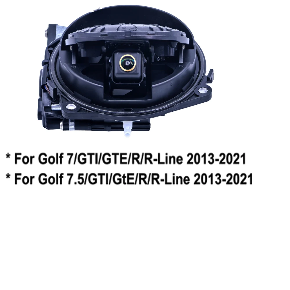 AHD 1080P/CVBS Flip Badge Rear View Camera for VW Golf 5 6 7 Passat B6 B7 B8 Passat Polo CC Beetle T-Roc with OEM Emblem image 3