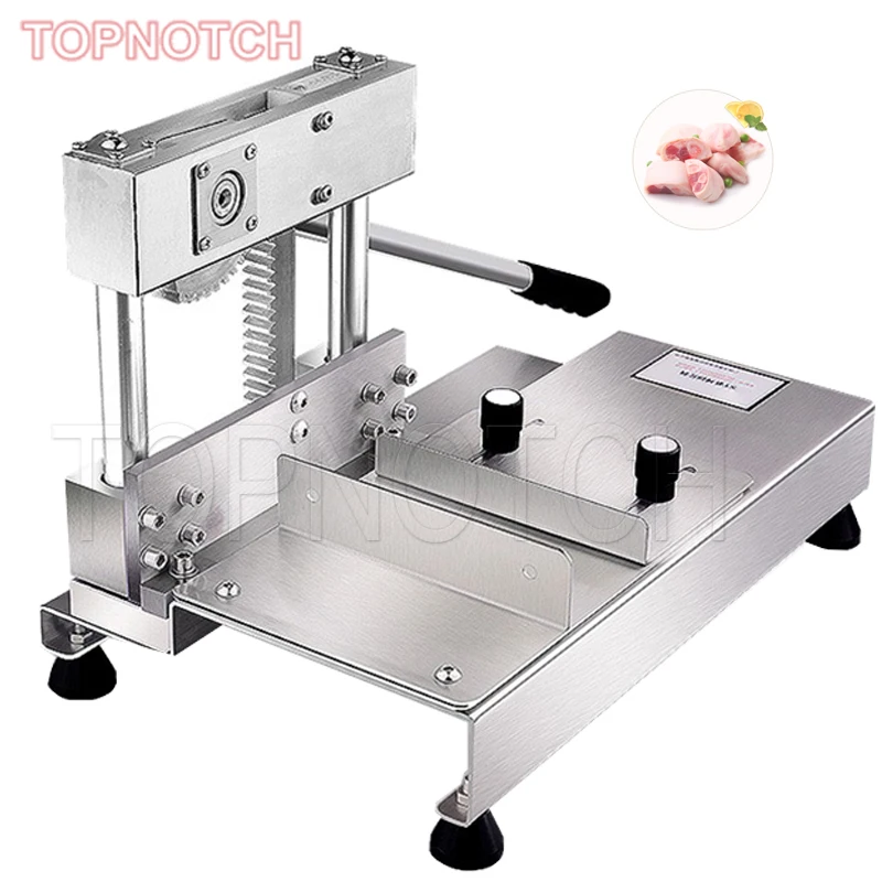 

Stainless Steel Frozen Meat Slicer Bone Cutting Knife Minced Lamb Slicer Machine Multifuction Frozen Chicken Duck Fish Cutter