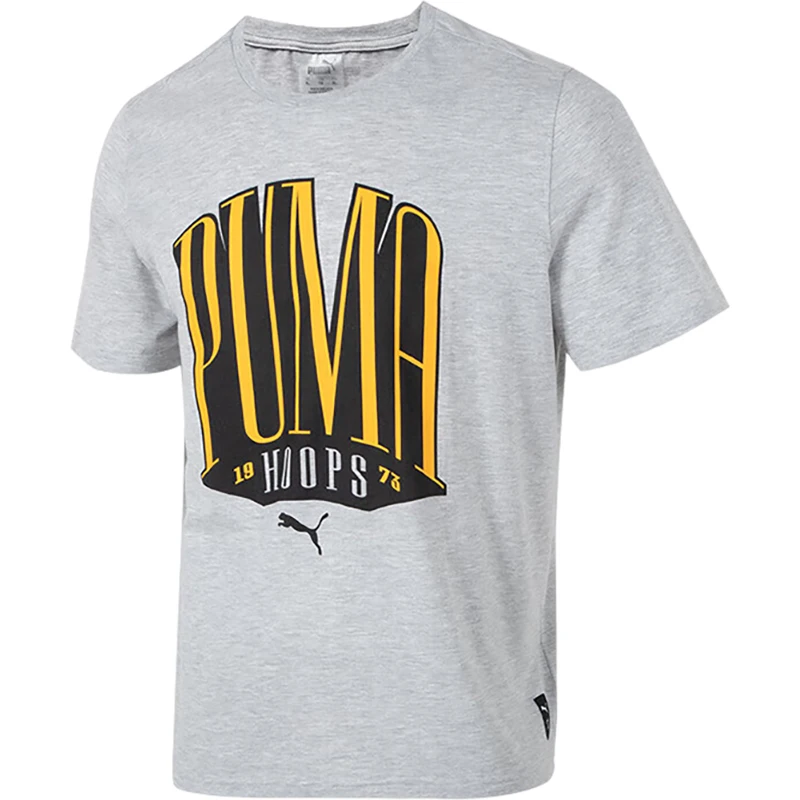 PUMA T-shirt sportiva casual girocollo moda uomo nuova estate genuina 624819-01