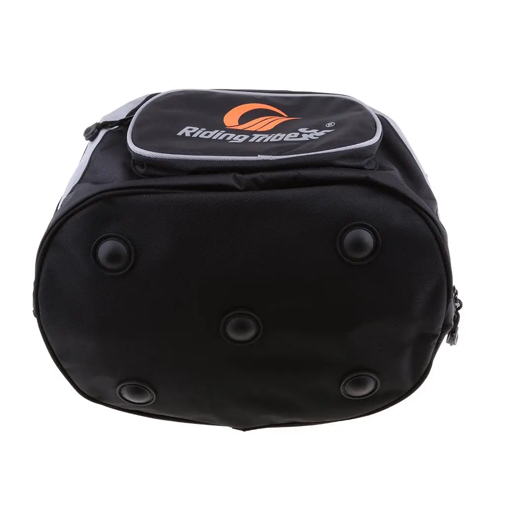 Bolsa para capacete de moto, bolsa de armazenamento à prova d'água e à prova de poeira para bagagem do assento traseiro da motocicleta